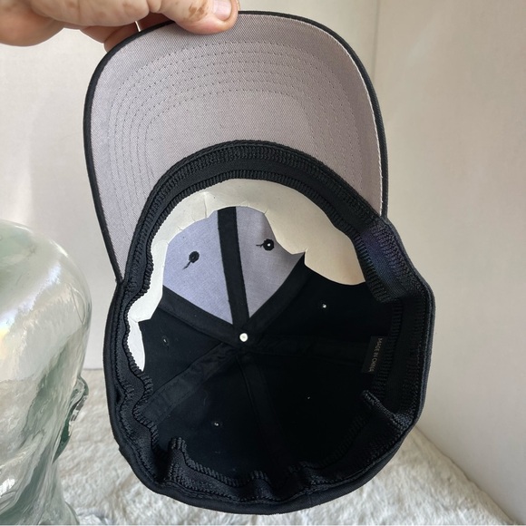 BillaBong Embroidered Logo Black Baseball Cap - Picture 10 of 10